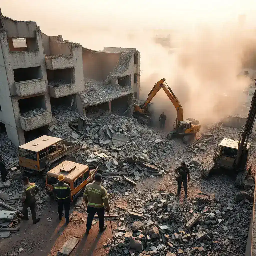 Building Collapse in Accra Claims One Life, Injures Two