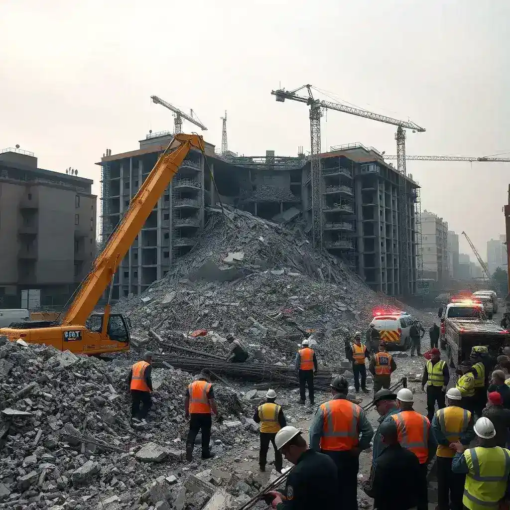 Building Collapse in Accra Claims Three Lives, Rescue Efforts Intensify