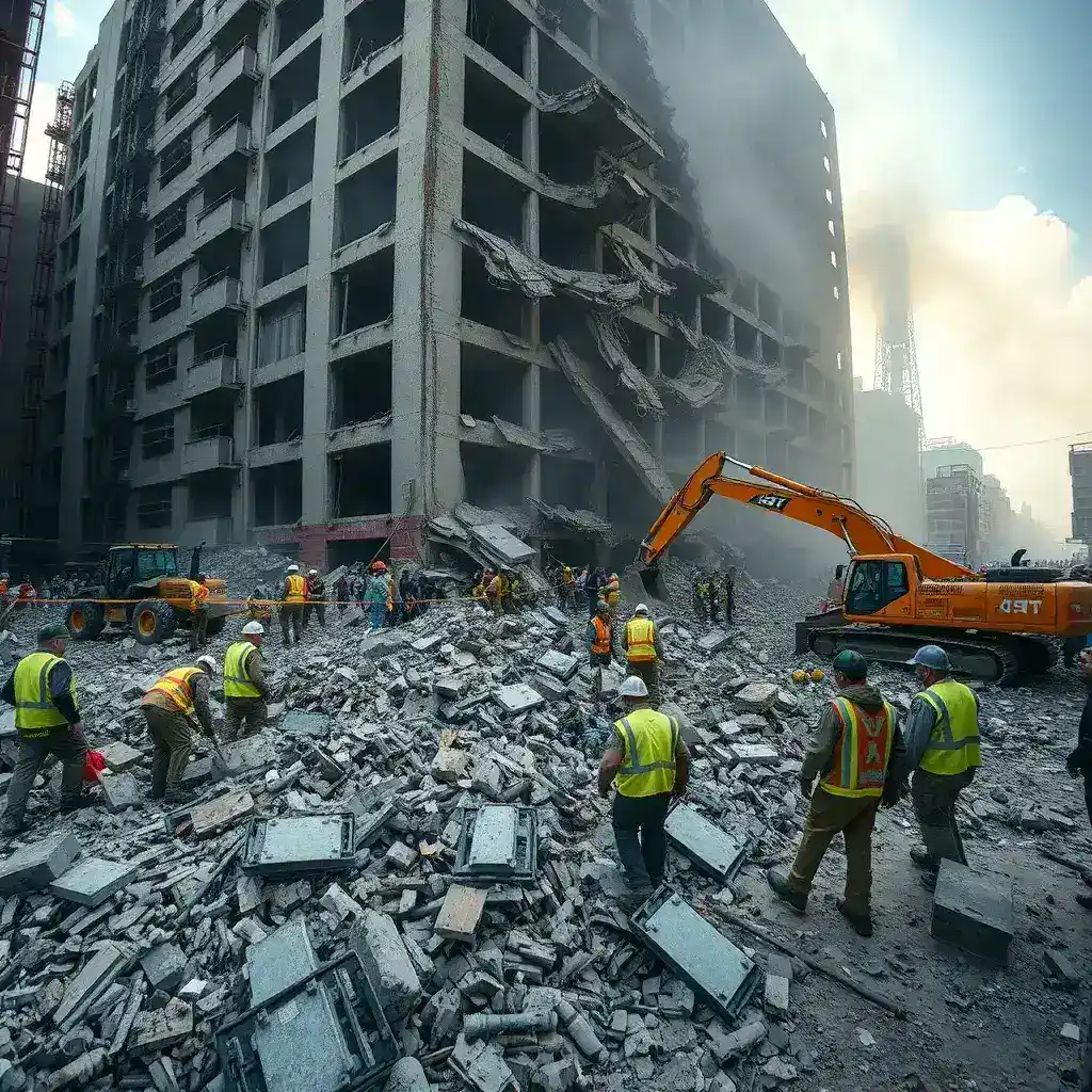 Building Collapse in Accra Claims Two Lives Amidst Ongoing Rescue Efforts