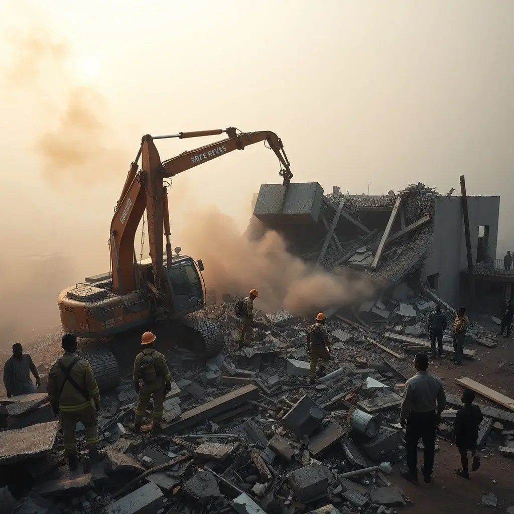Building Collapse in Accra's North Industrial Area Claims Two Lives