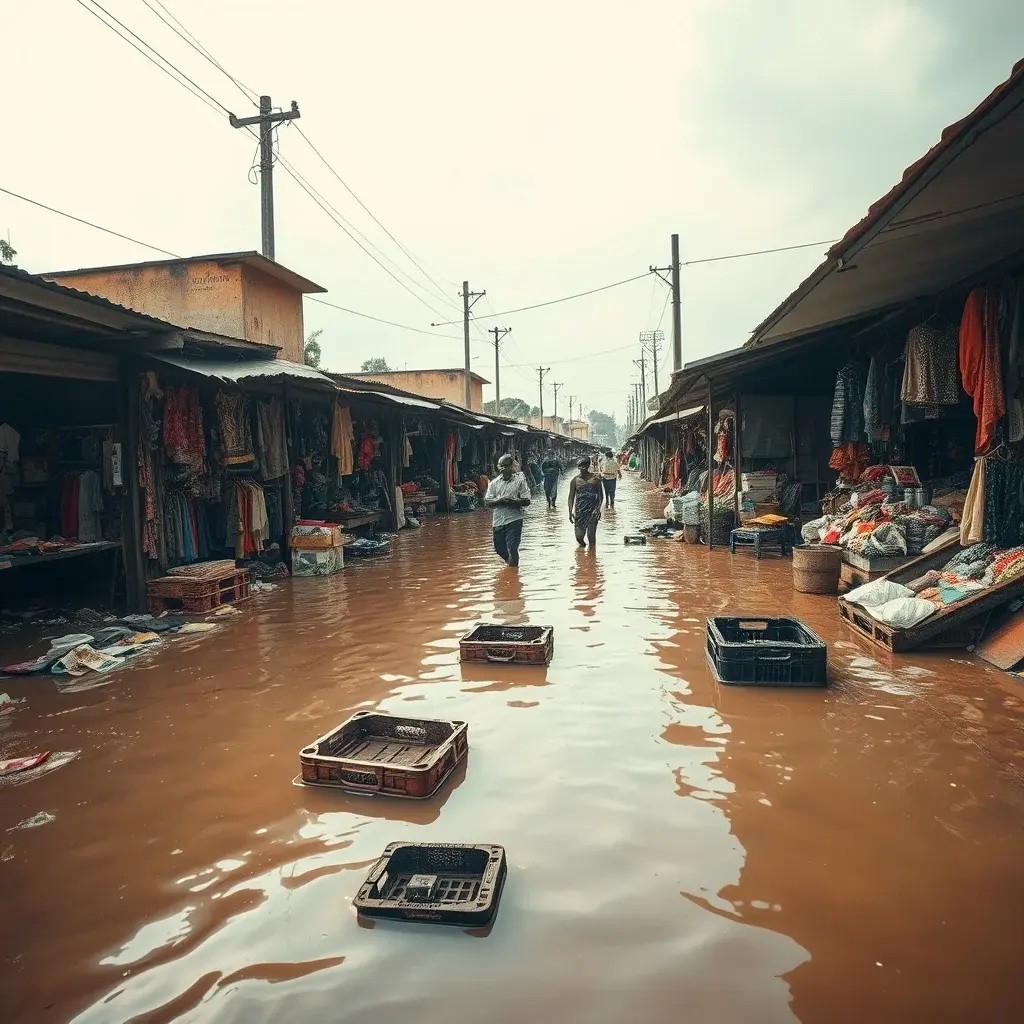 Circle Traders Face Devastation as Floods Engulf Tiptoe Lane Shops