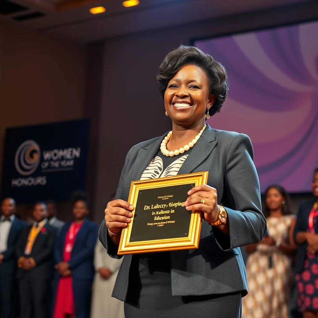 Dr. Lucy Agyepong Honored at 2026 Ghana Women of the Year Awards for Educational Excellence