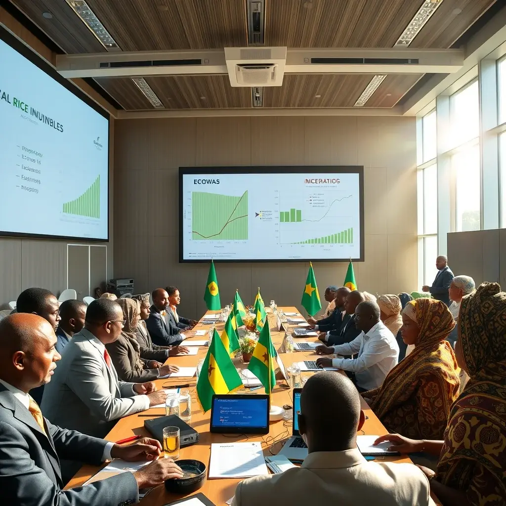 ECOWAS Charts Course for Rice Self-Sufficiency by 2035, Urges Investment Surge