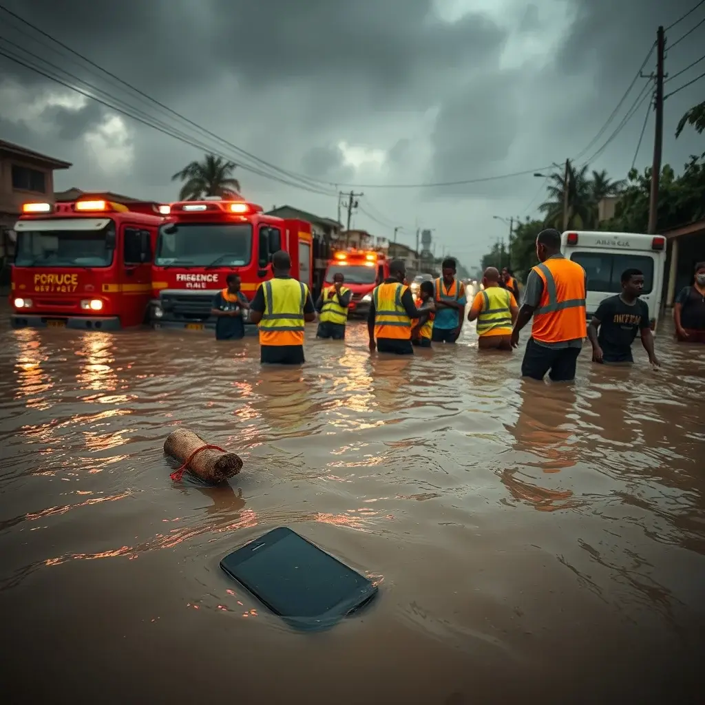 False Emergency Calls Hamper Flood Relief Efforts in Greater Accra