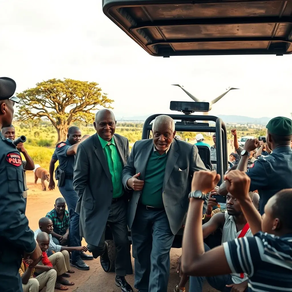 Former Chief Justice Arrested During Protest Against Nairobi National Park Development