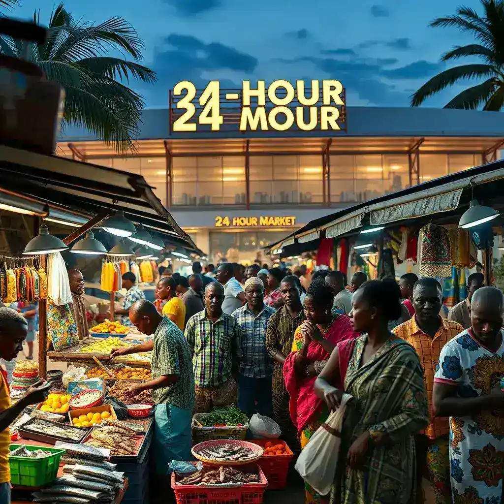 Ghana Aims for Most Successful Government Program with 24-Hour Market Initiative