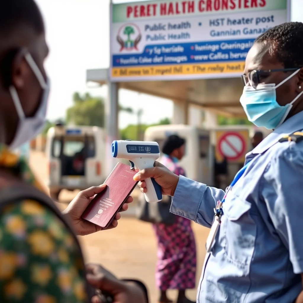 Ghana Bolsters Ebola Preparedness at Key Border Post Amidst Regional Outbreaks