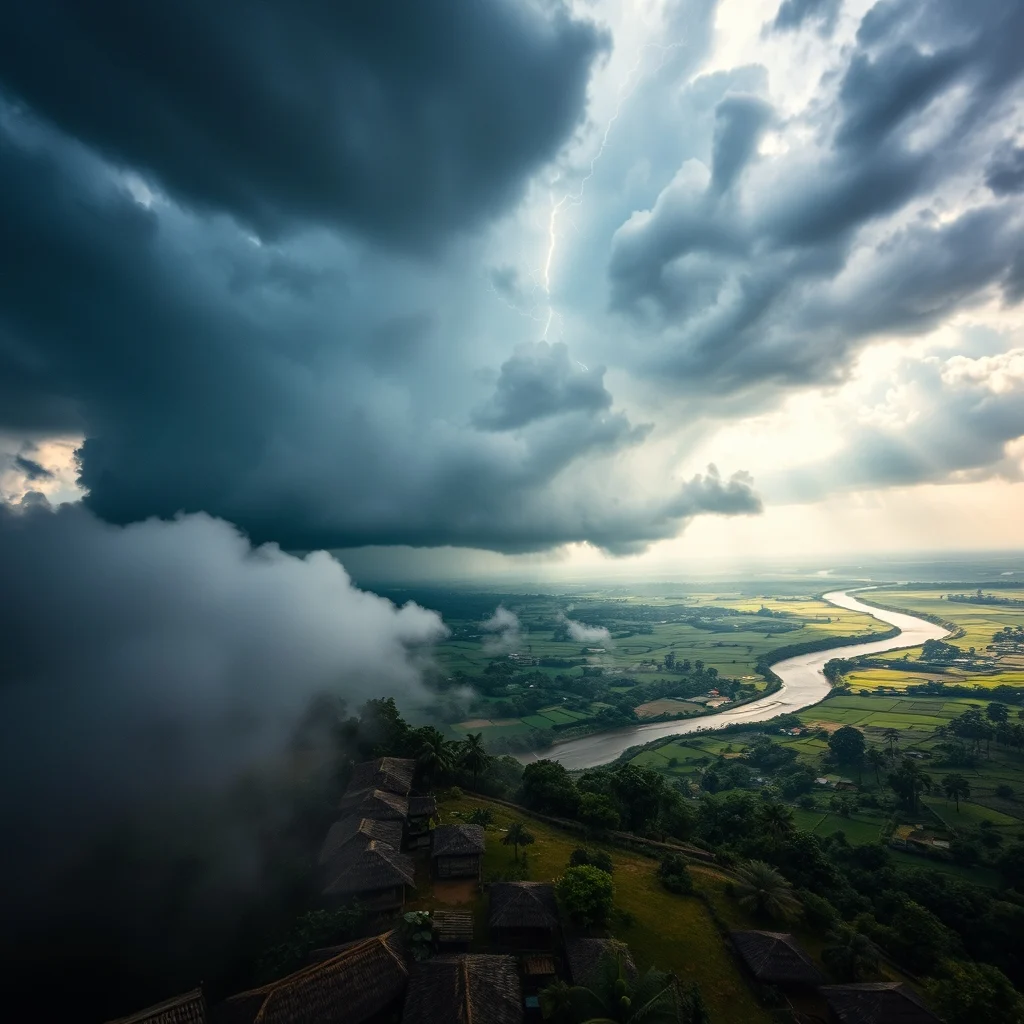 Ghana Braces for Mixed Weather: Thunderstorms and Rain Forecasted Across Regions