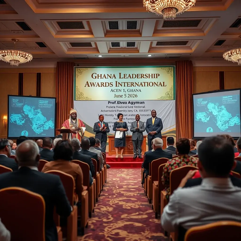 Ghana Global Leadership Awards 2026 Honours Visionaries, Highlights Media's Climate Change Role