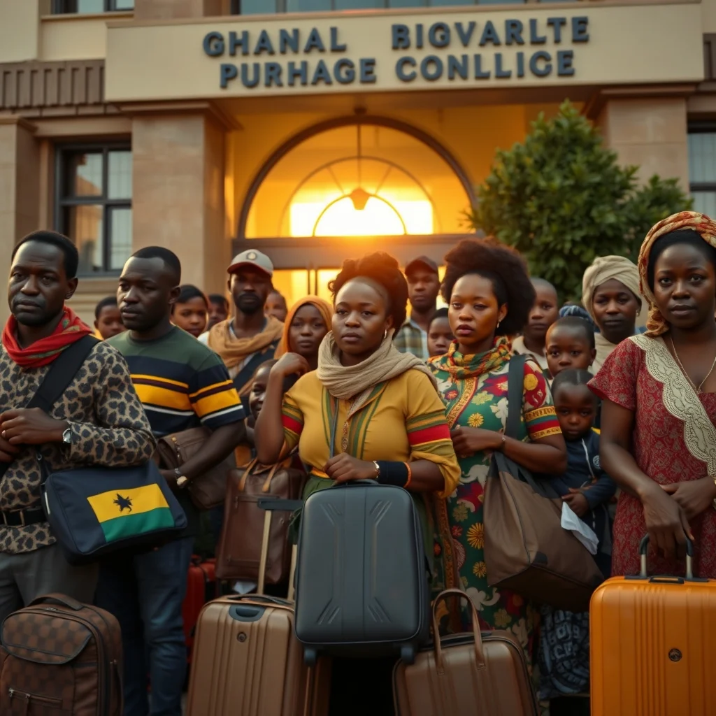 Ghana High Commission Facilitates Second Wave of Voluntary Evacuations from South Africa