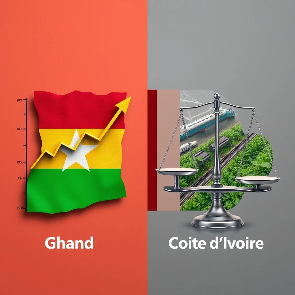 Ghana Poised to Overtake Côte d'Ivoire in GDP, But Economic Rivalry Continues