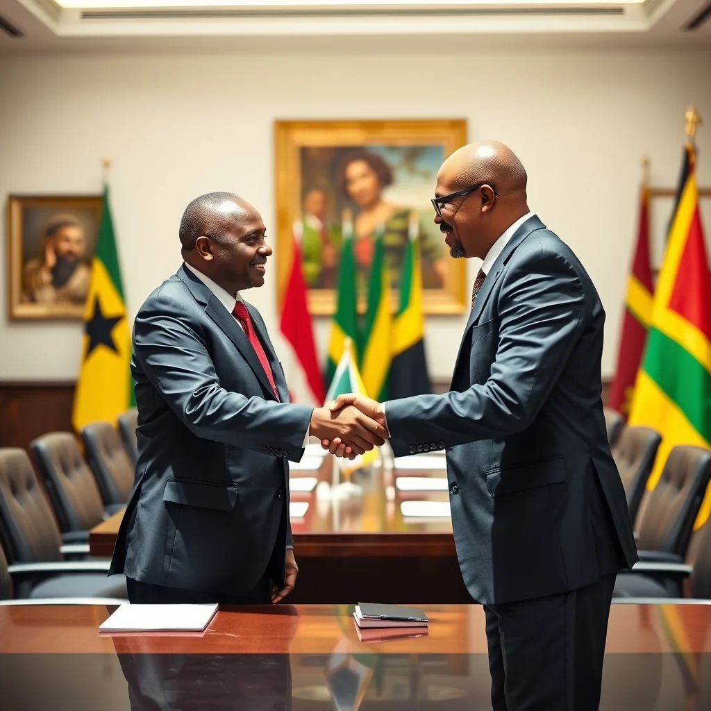 Ghana and Jamaica Forge New Healthcare and Cooperation Ties