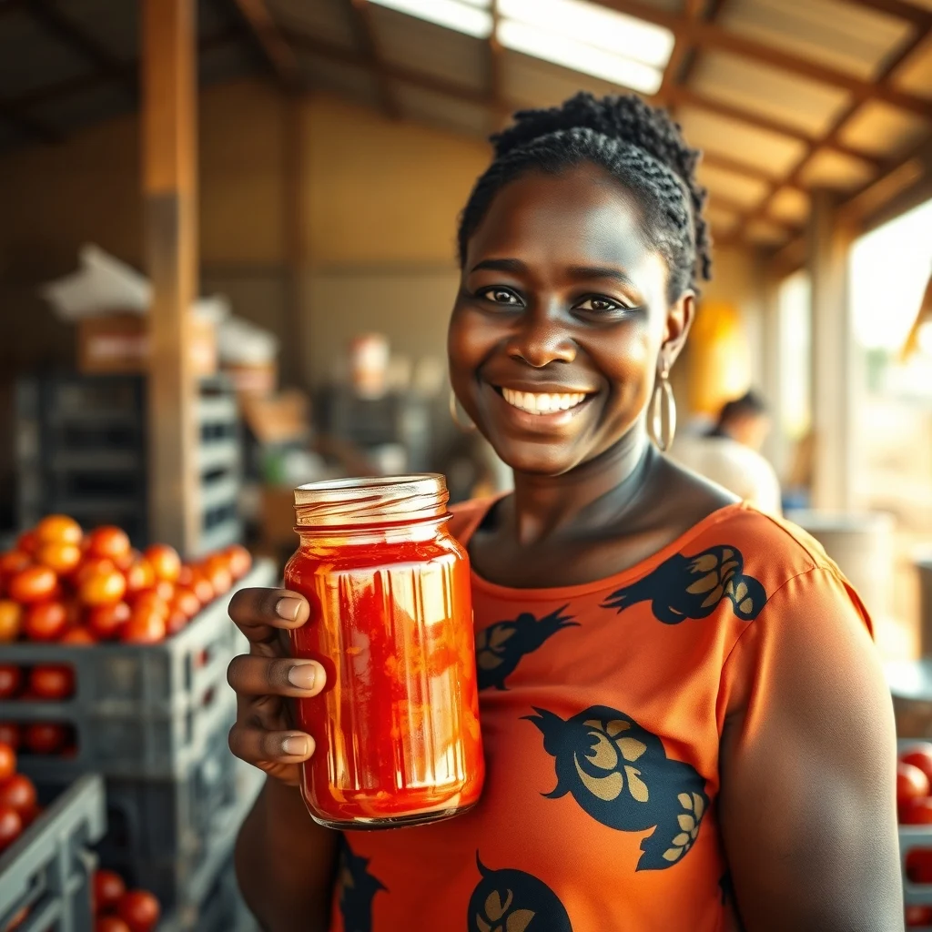 Ghanaian Entrepreneur Tackles Tomato Waste Crisis with Local Processing Initiative