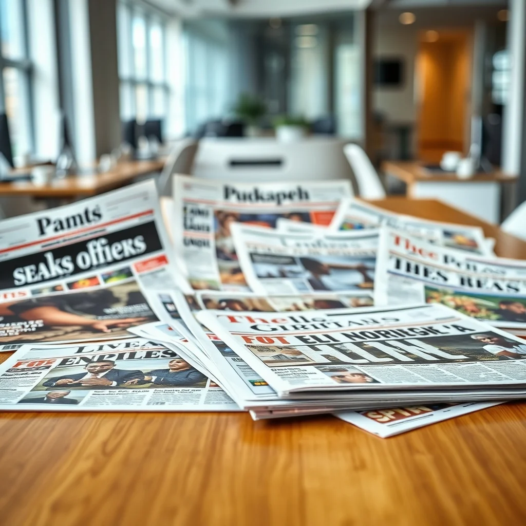 Ghanaian Media Landscape Under Scrutiny as Front Pages Reflect Diverse Concerns