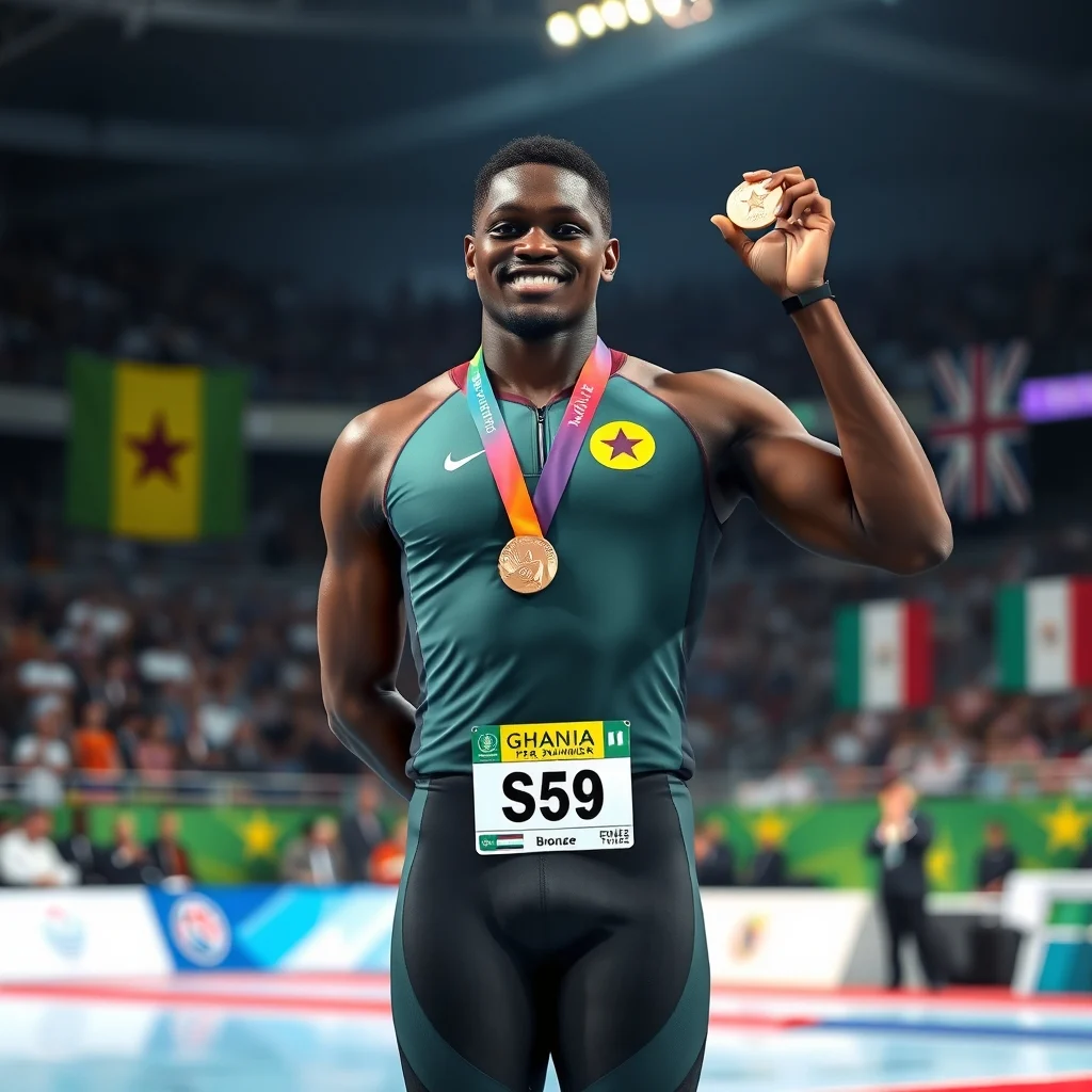 Ghanaian Para-Swimming Makes Historic Commonwealth Games Debut, Fueled by Emerging Leadership