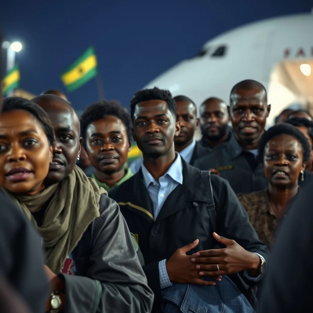 Ghanaians Evacuated from South Africa Pass Security Checks with Flying Colors