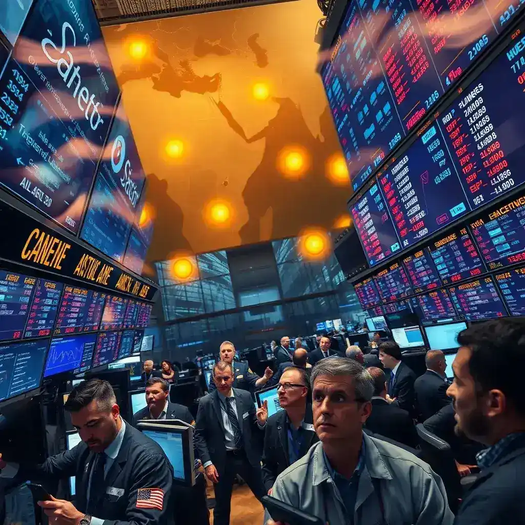 Global Markets Jitter Amid Tech Sell-Off and Renewed Middle East Tensions