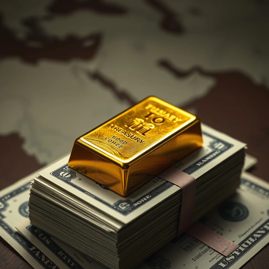 Gold Prices Dip as Treasury Yields Climb, Geopolitical Tensions Simmer