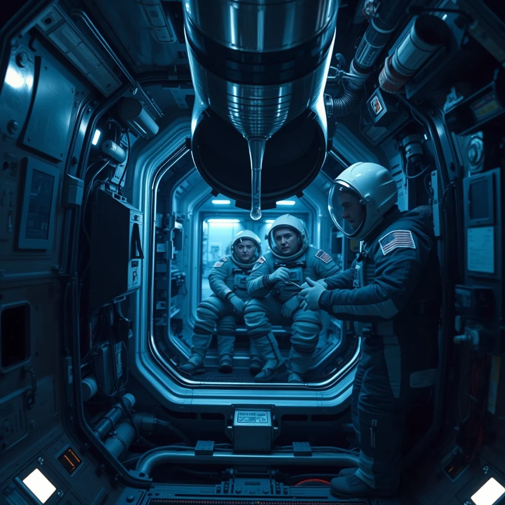 ISS Crew Returns to Station After Brief Shelter Amidst Air Leak Repair Concerns