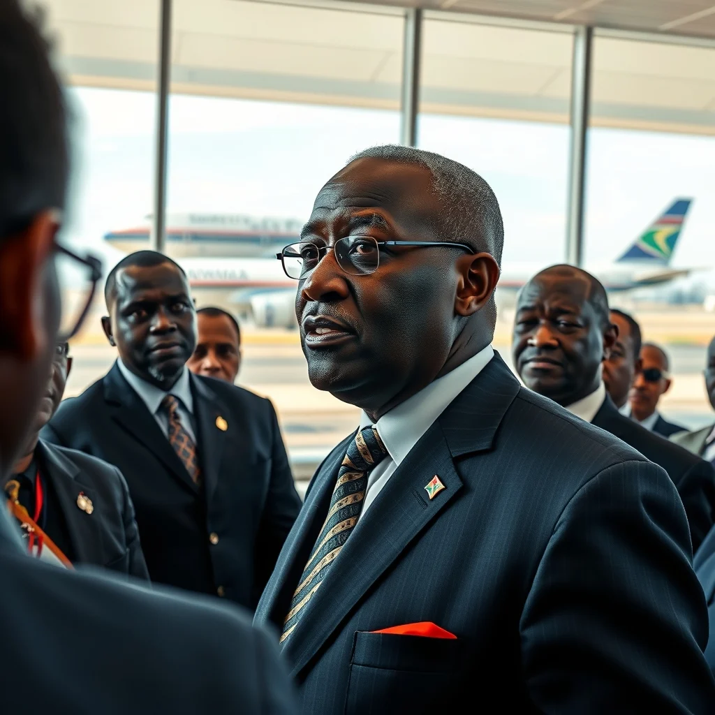 Mahama's Lighthearted Remark on South African Airways Flight Highlights Continental Tensions