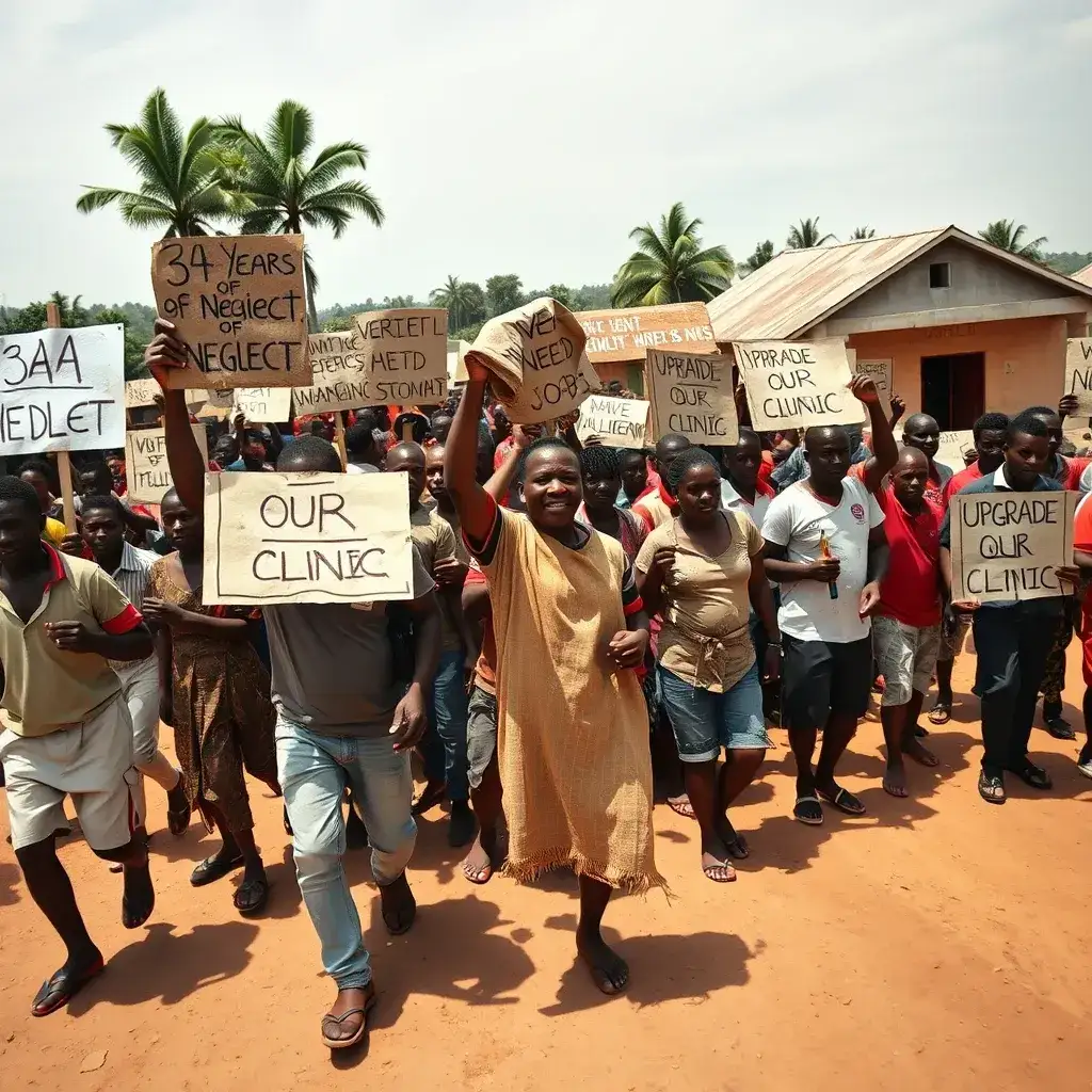 Mandari Residents Protest Alleged Betrayal by NDC After 34 Years of Loyalty