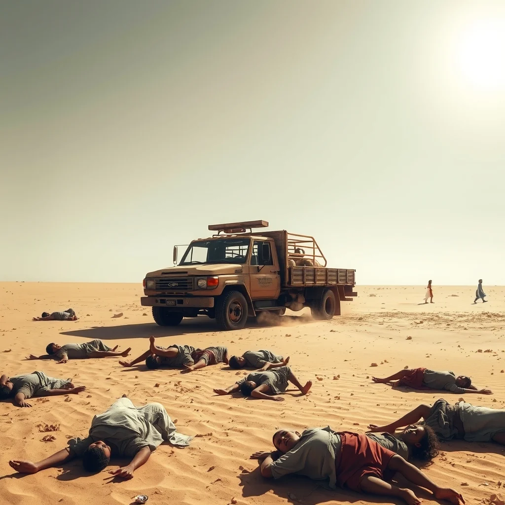 Migrant Tragedy in Sahara: 49 Die of Thirst After Truck Breakdown