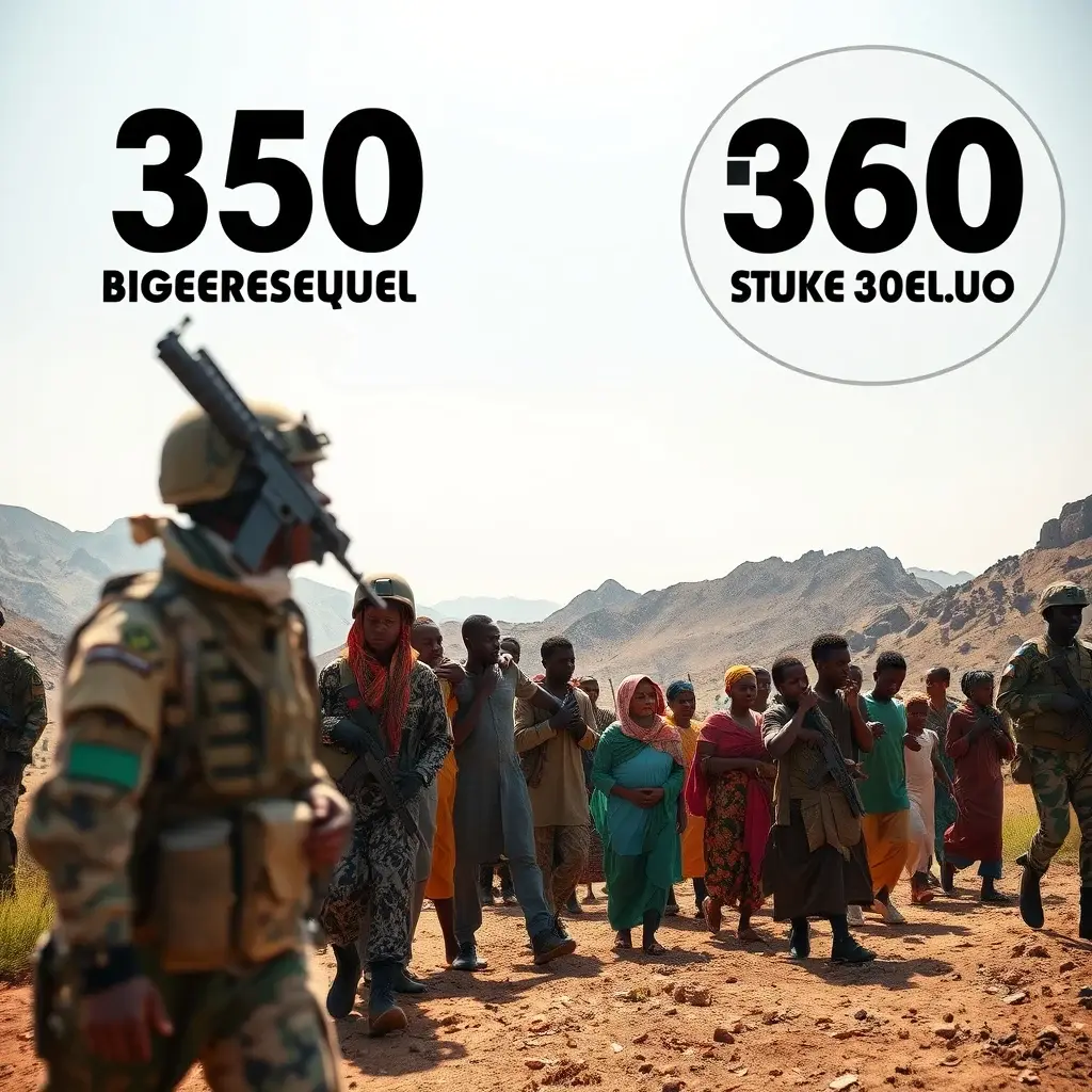 Nigerian Military Rescues 360 Hostages from Boko Haram Hideout in Borno