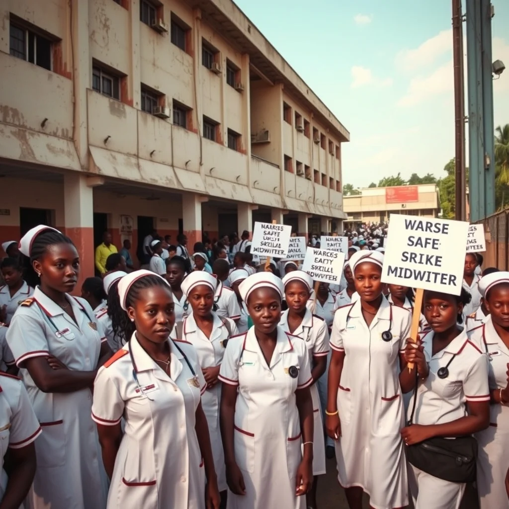 Nurses Join KATH Strike, Intensifying Pressure on Health Minister Over CEO Suspension