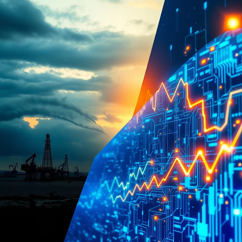 Oil Surges, Stocks Waver as Mideast Tensions Reignite Amidst AI Boom