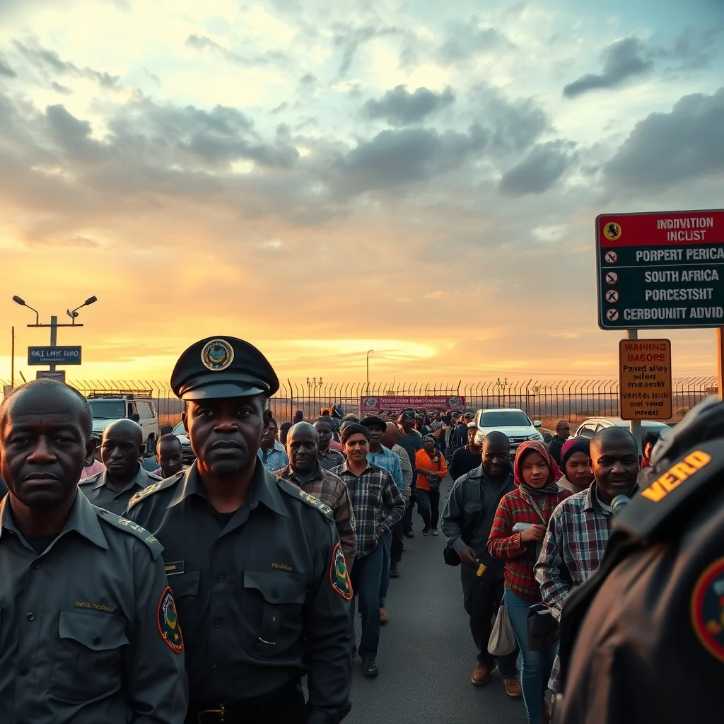 South Africa Unveils Strict Measures to Combat Illegal Migration Amidst Rising Tensions