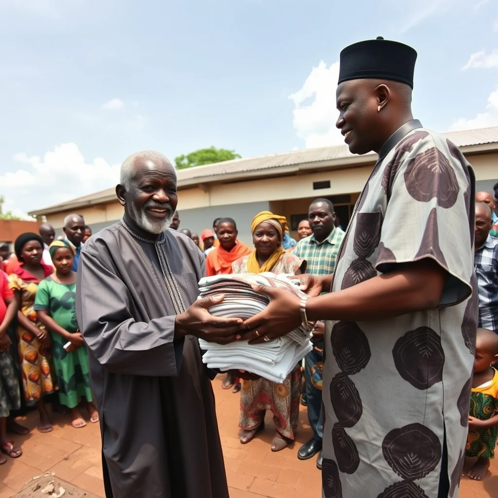 Speaker Bagbin Donates School Uniforms, Urges Unity and Development in Nadowli-Kaleo