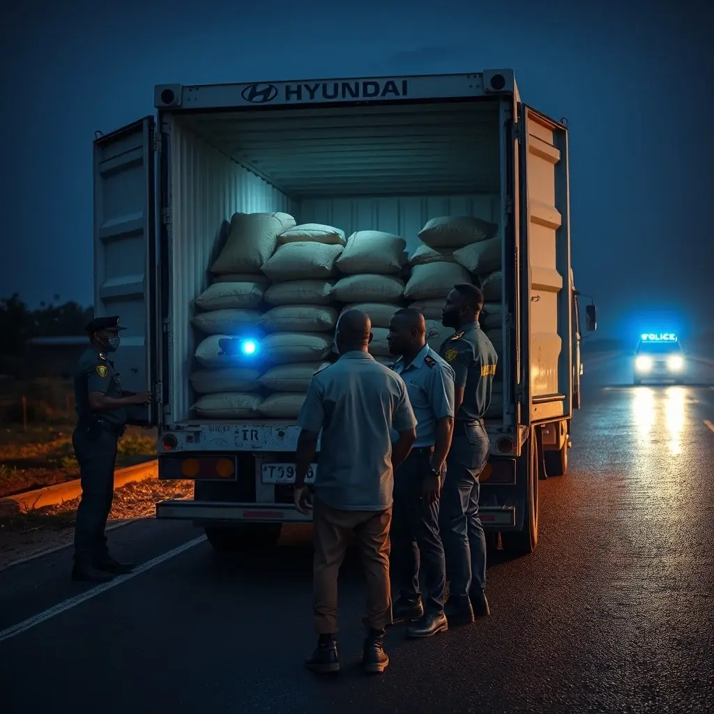 Suspect Arrested with Large Quantity of Suspected Indian Hemp in Tema