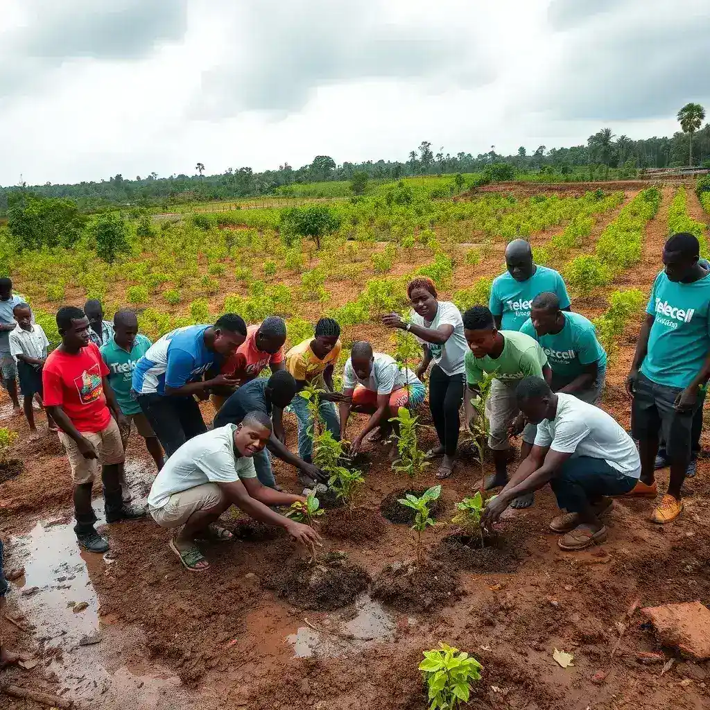 Telecel Ghana Marks World Environment Day by Planting 10,000 Trees, Boosting Reforestation Efforts