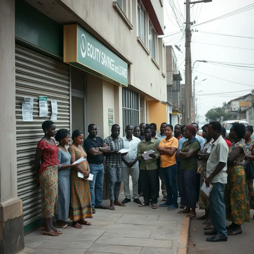 Thousands of Depositors Stranded as Equity Savings and Loans Faces Apparent Collapse