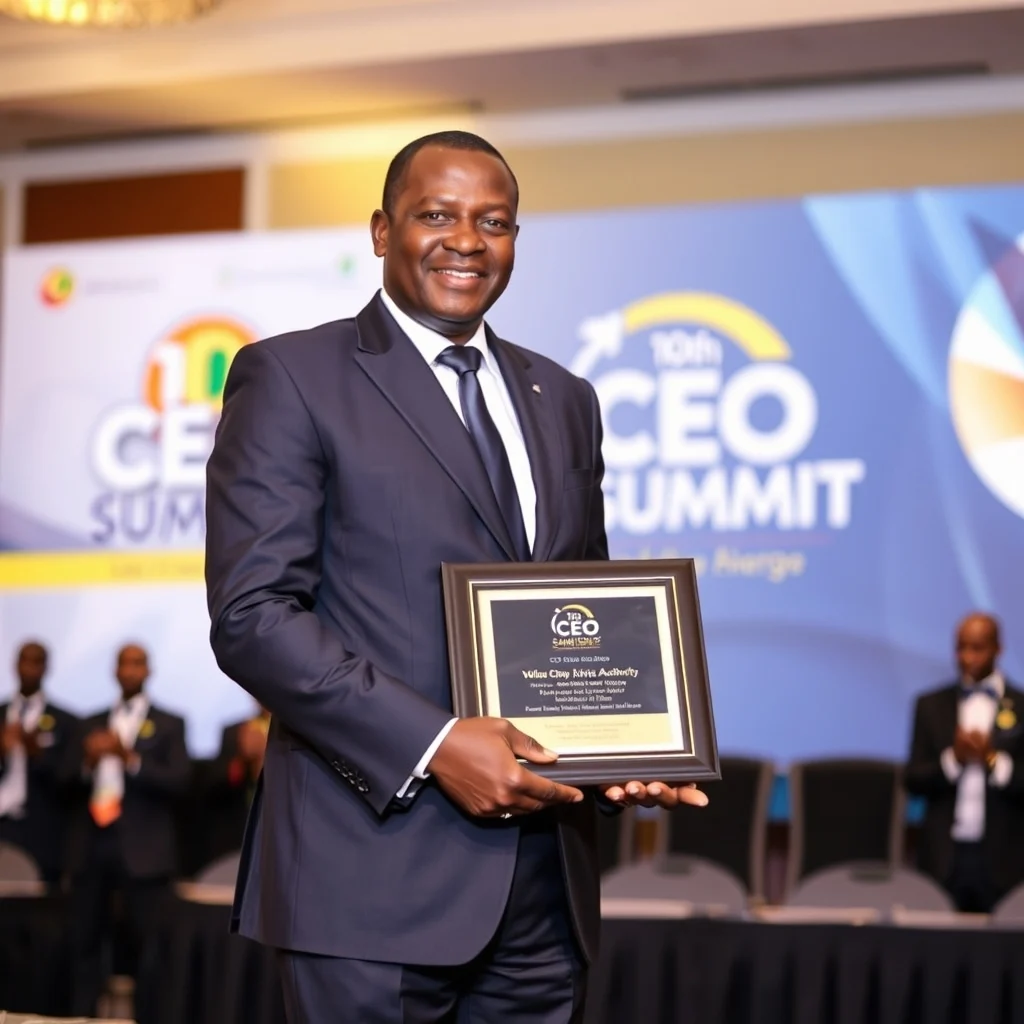VRA CEO Secures Consecutive Energy Sector Leadership Award at Ghana CEO Summit