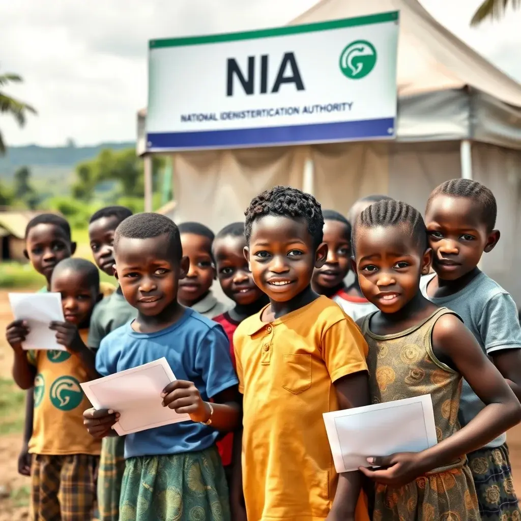 Volta Region Falls Short in Children's National ID Registration, Over 200,000 Unregistered
