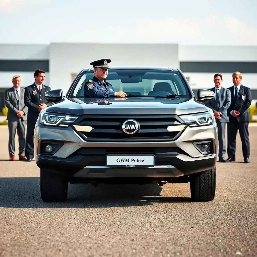 Zonda Tec Ghana Equips Tema Police with GWM POER Pickup to Enhance Public Safety